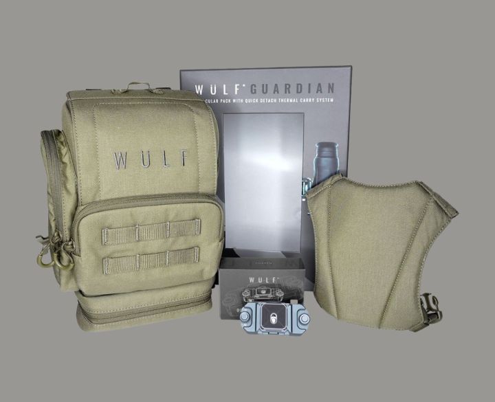 WULF GUARDIAN BINOCULAR HARNESS WITH QD SYSTEM