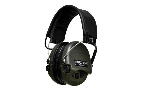 Active8 Electronic Ear Defenders (Green)